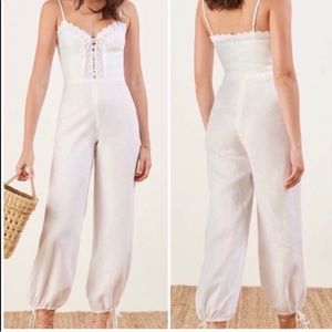 COPY - Reformation linen size 0 jumpsuit.